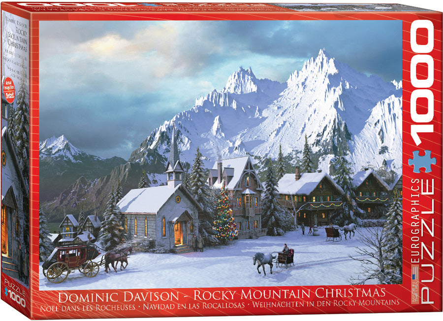 Rocky Mountain Christmas 1000pc