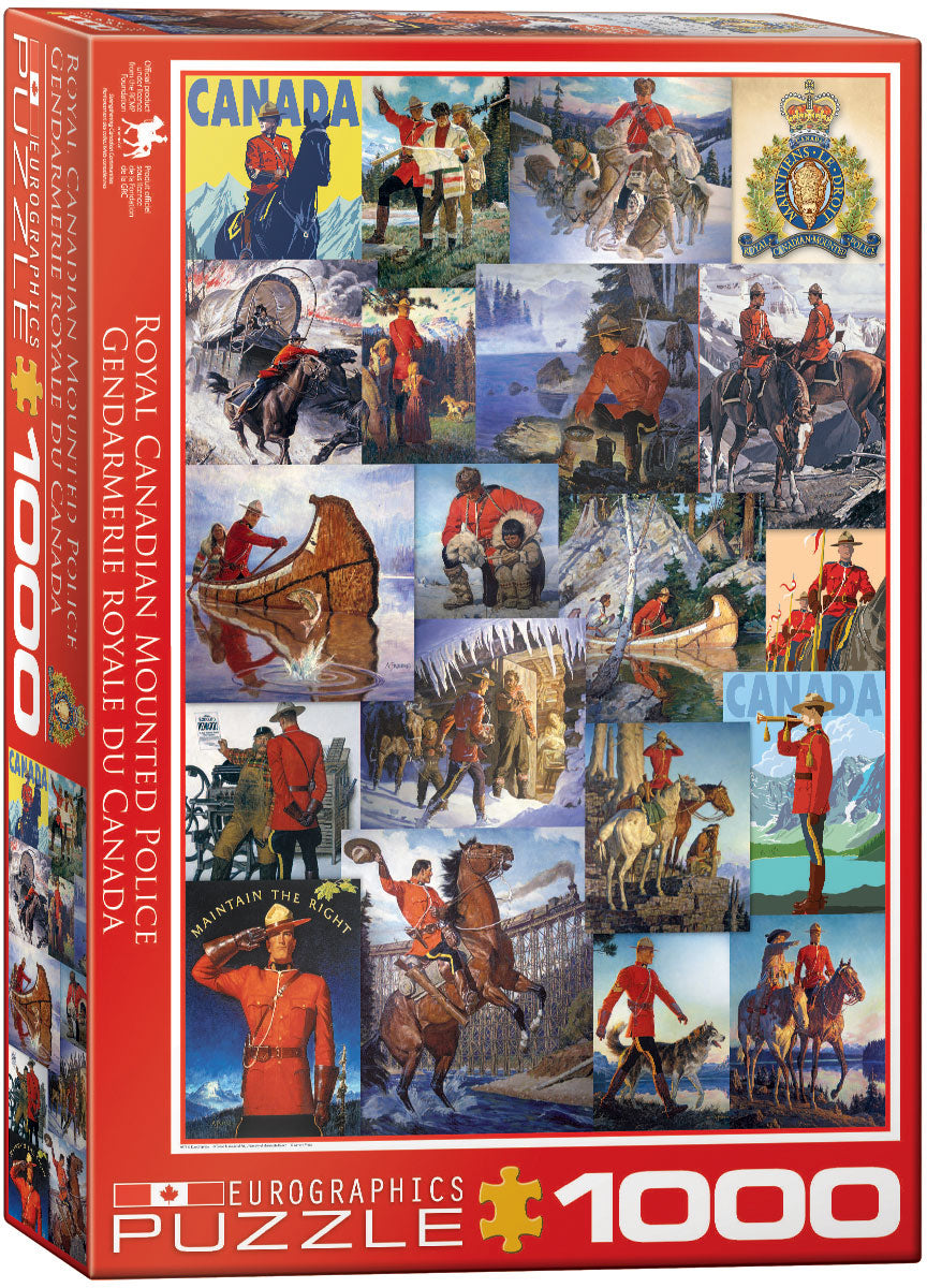 RCMP Collage - 1000 pc