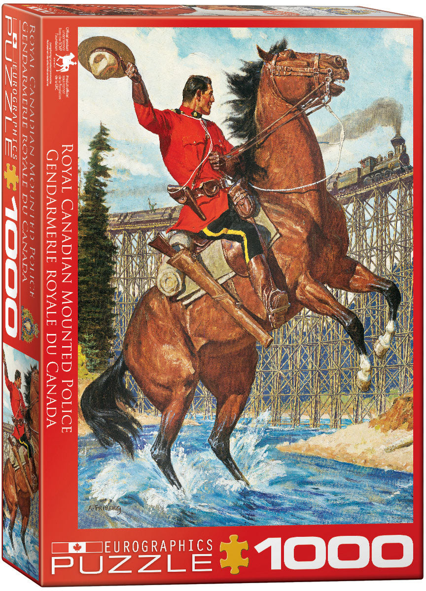 RCMP Train Salute - 1000pc