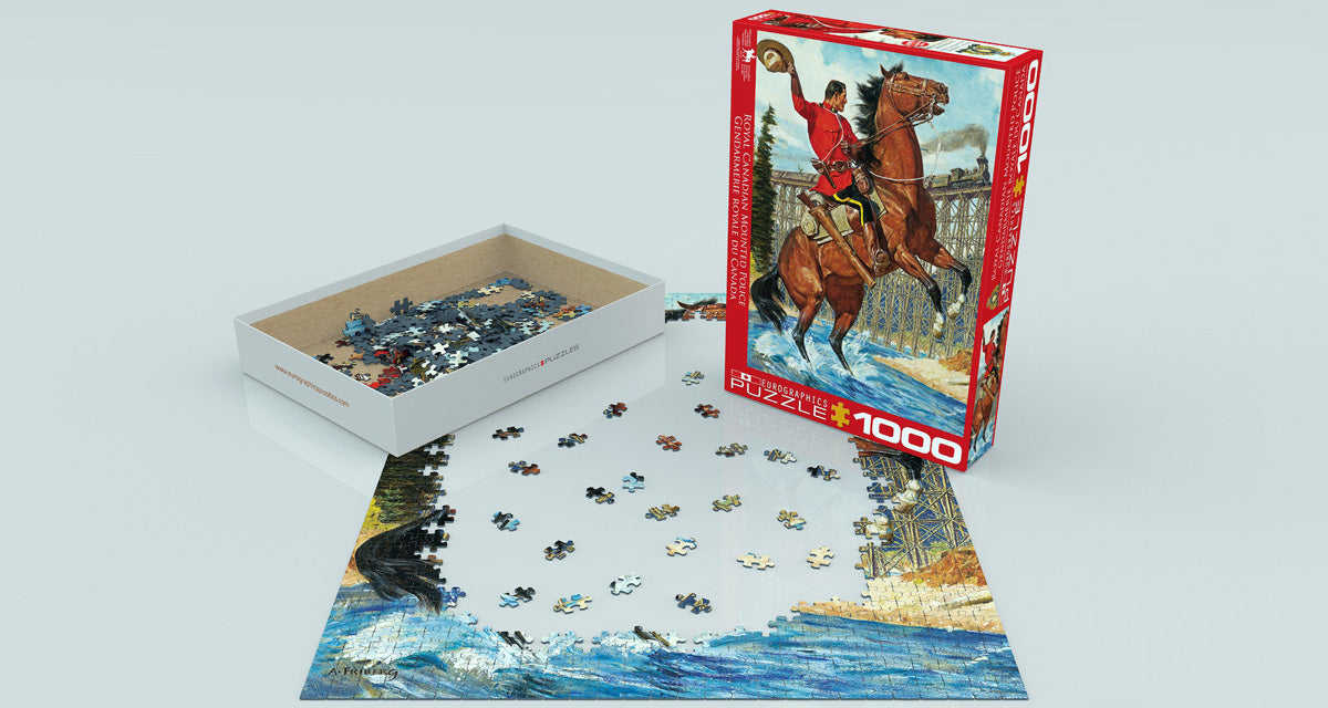 RCMP Train Salute - 1000pc