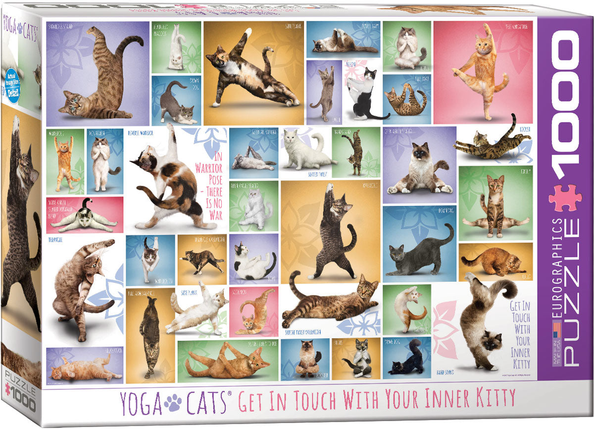 Yoga Cats - 1000 pc