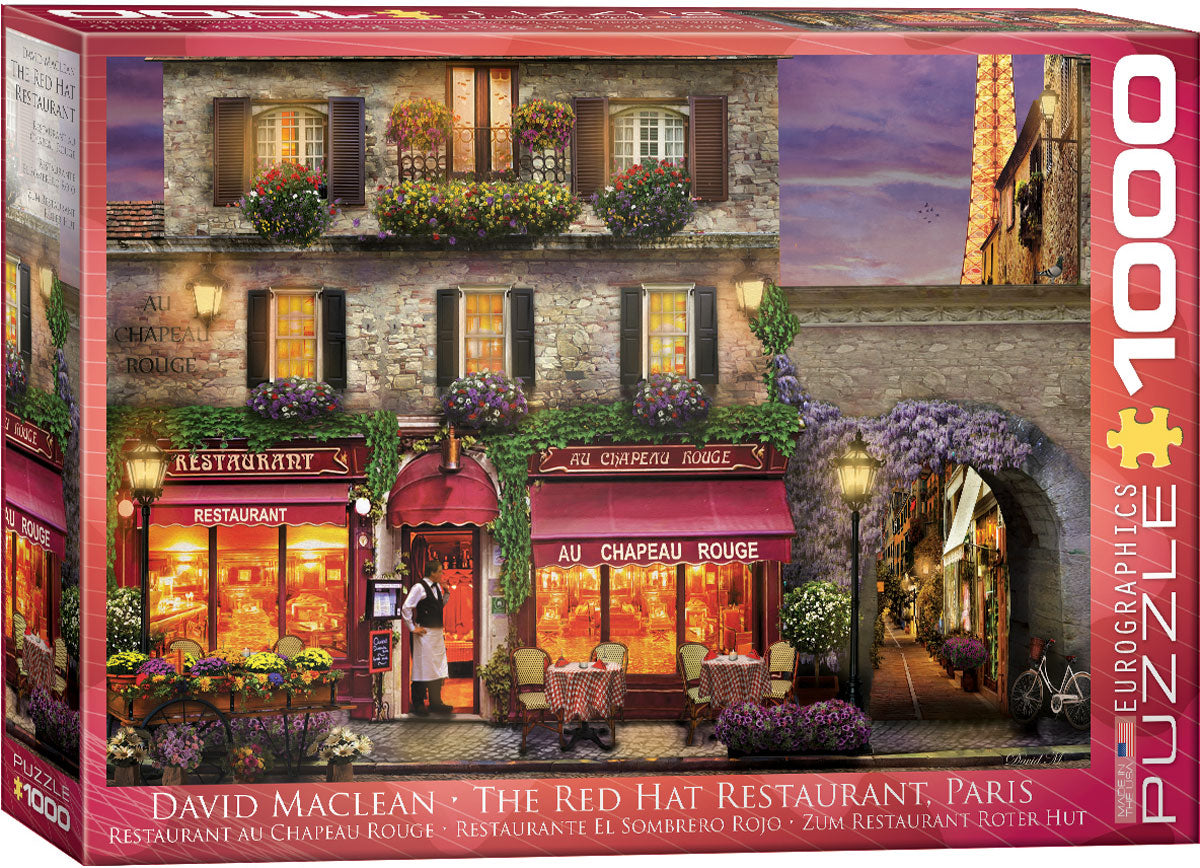 The Red Hat Restaurant Paris - 1000pc