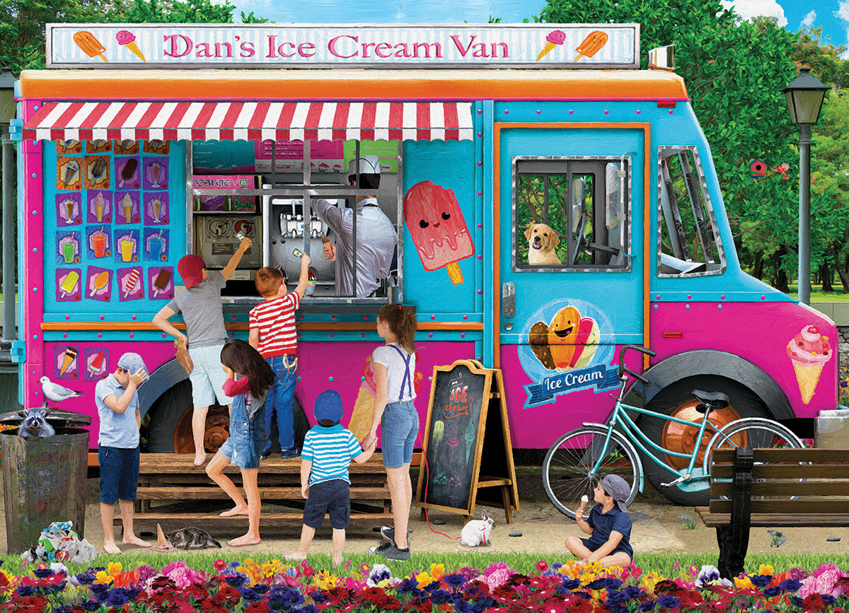 Dan's Ice Cream Van - 1000pcs