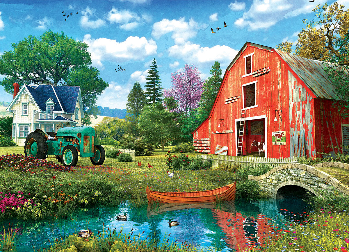 The Red Barn - 1000 pc