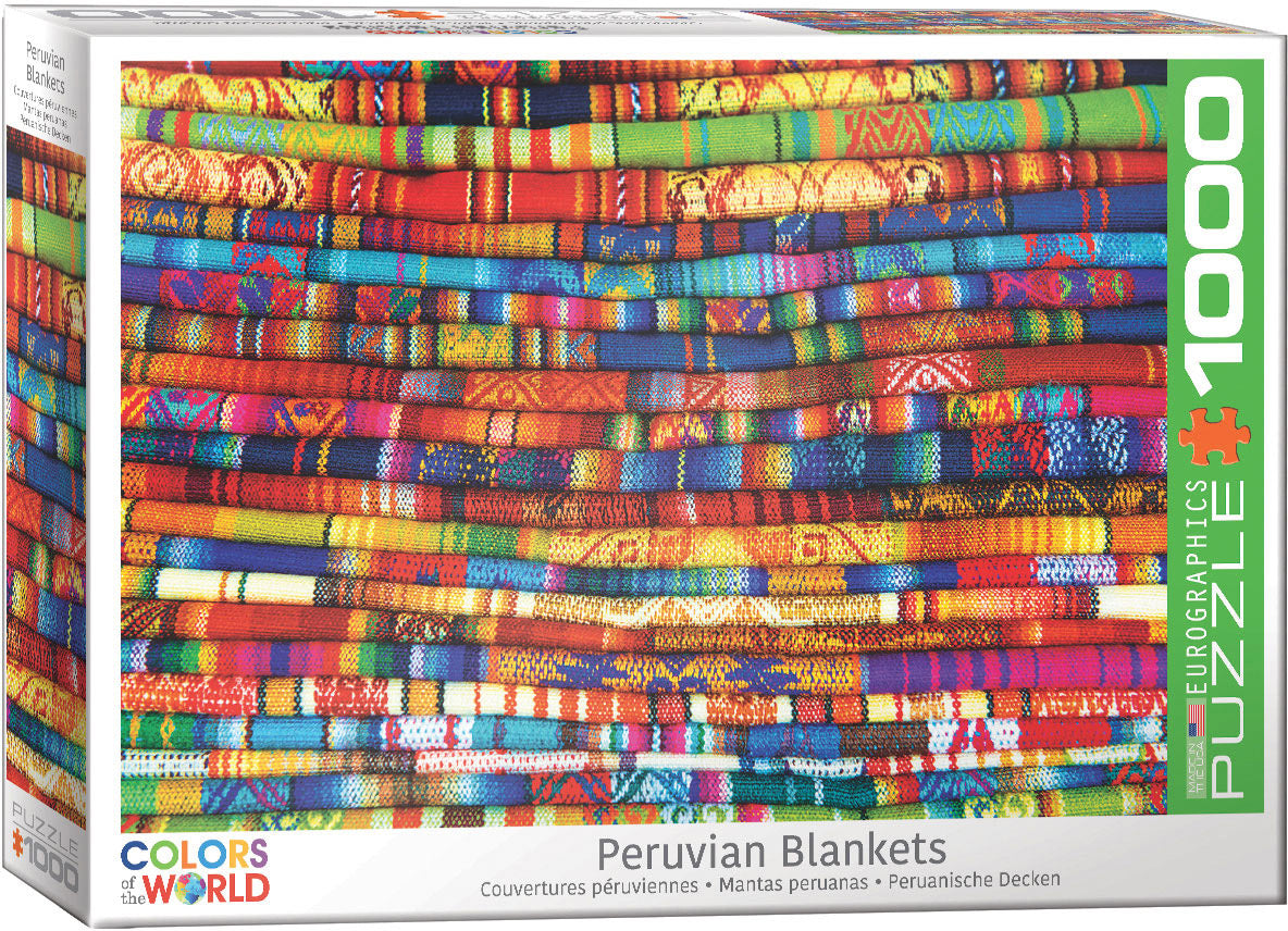 Peruvian Blankets 1000pc