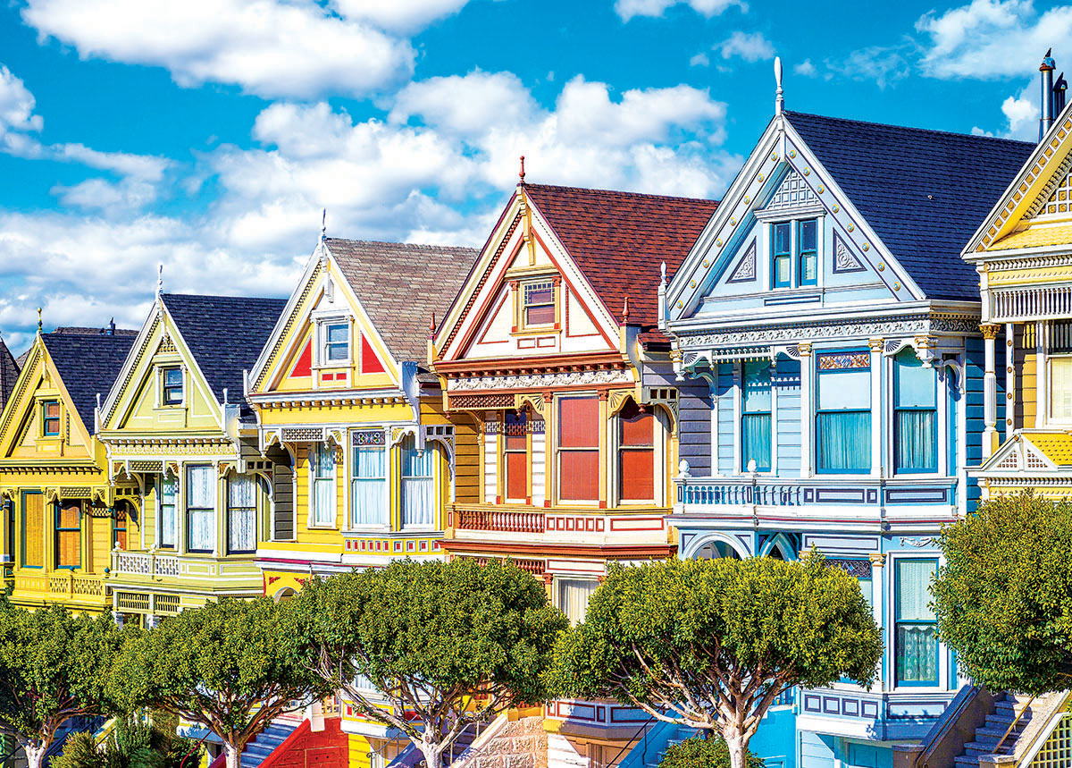 The Painted Ladies - 1000pc