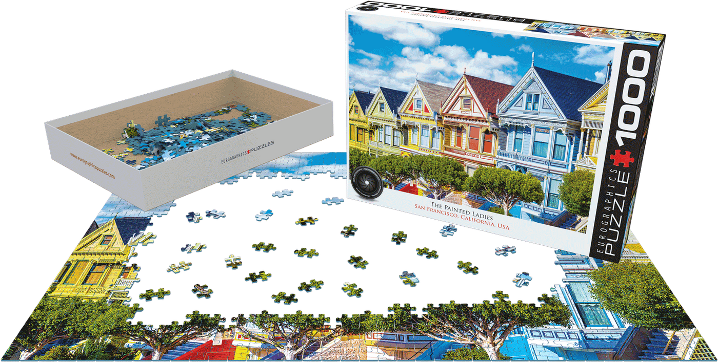 The Painted Ladies - 1000pc