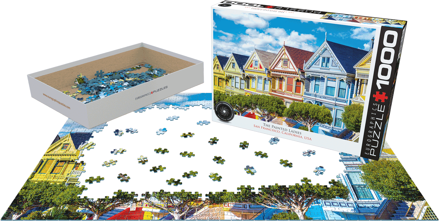 The Painted Ladies - 1000pc