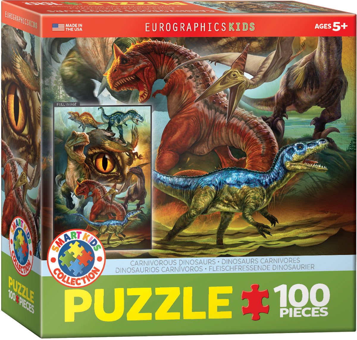 Carnivorous Dinosaurs - 100pc