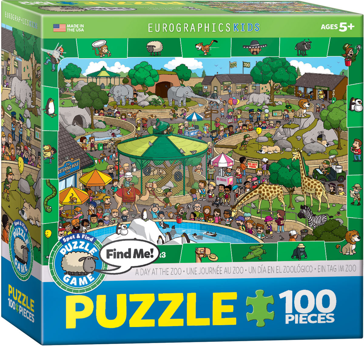 A Day at the Zoo - 100pc