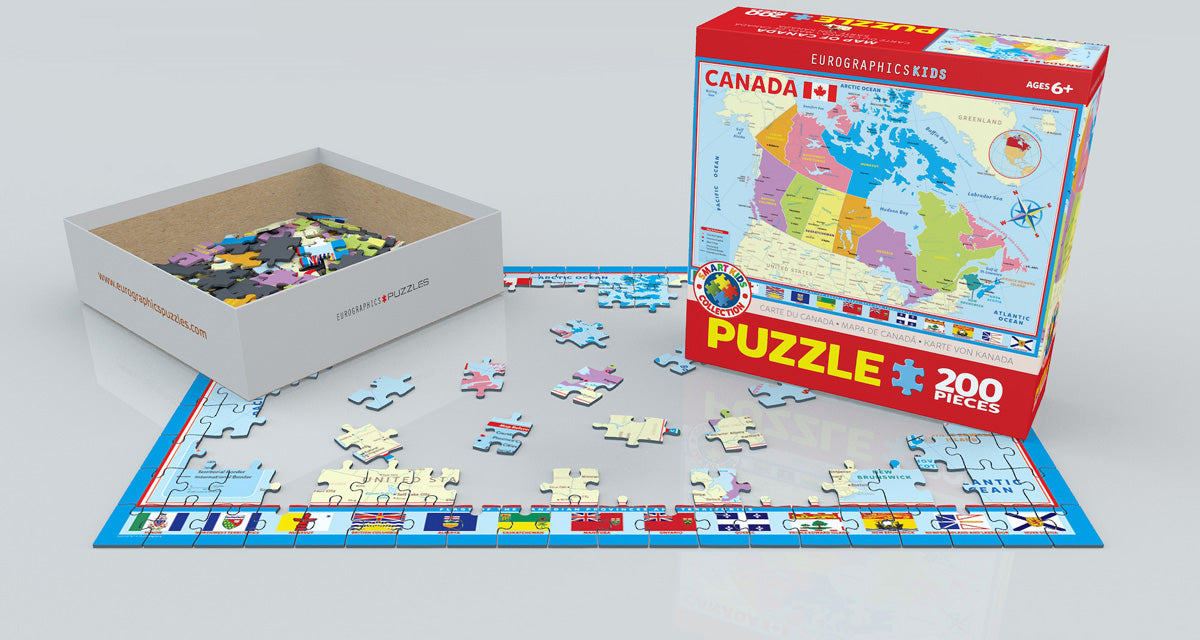 Map of Canada - 200pc