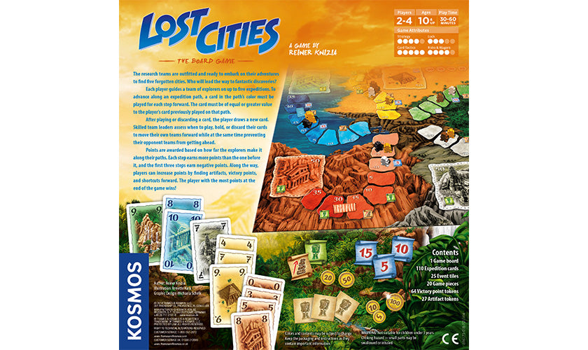 Lost Cities The Board Game