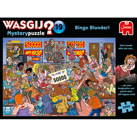 Wasgij Mysery #19 Bingo Blunder- 1000pc