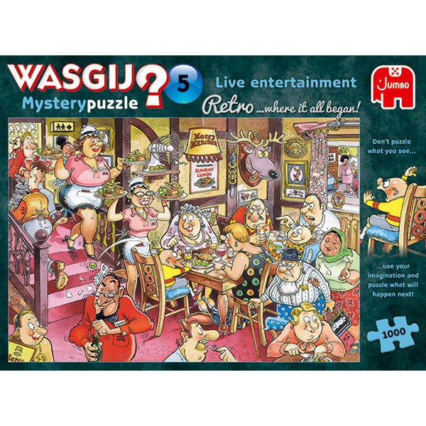 Wasgij Mystery Retro Mystery #5 Sunday Lunch