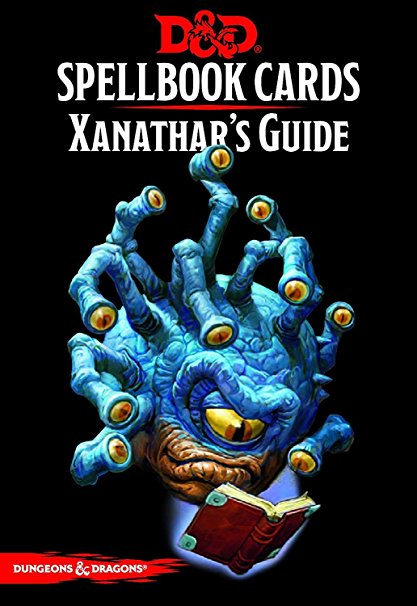 D&D Spellbook Cards: Xanathar's Guide to Everything