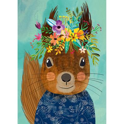 Floral Friends: Sweet Squirrel - 1000 pc