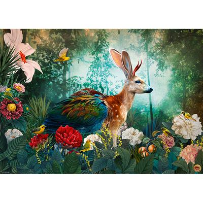 1000 pcs, Jackalope, Fauna Fantasies