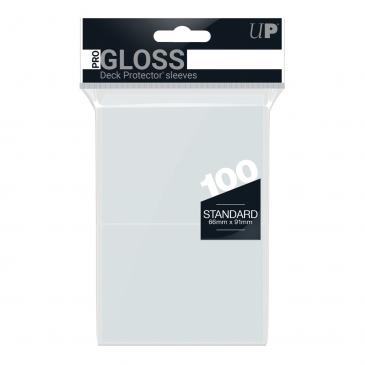 Sleeves: Clear PRO Gloss Standard Deck Protectors (100ct)