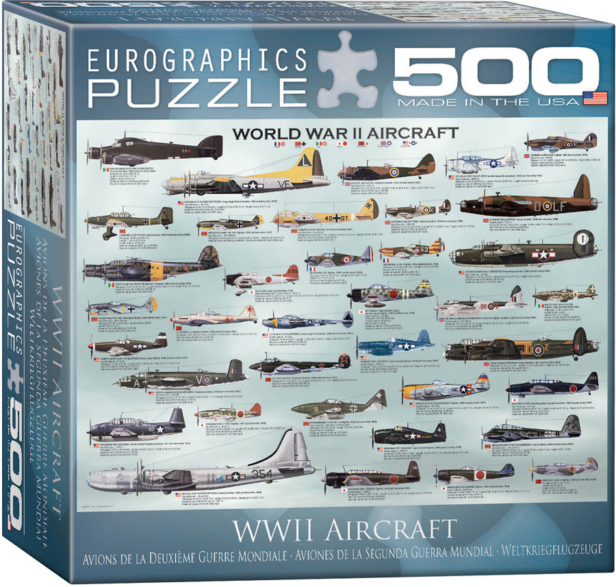 WWII Aircraft - 500pc