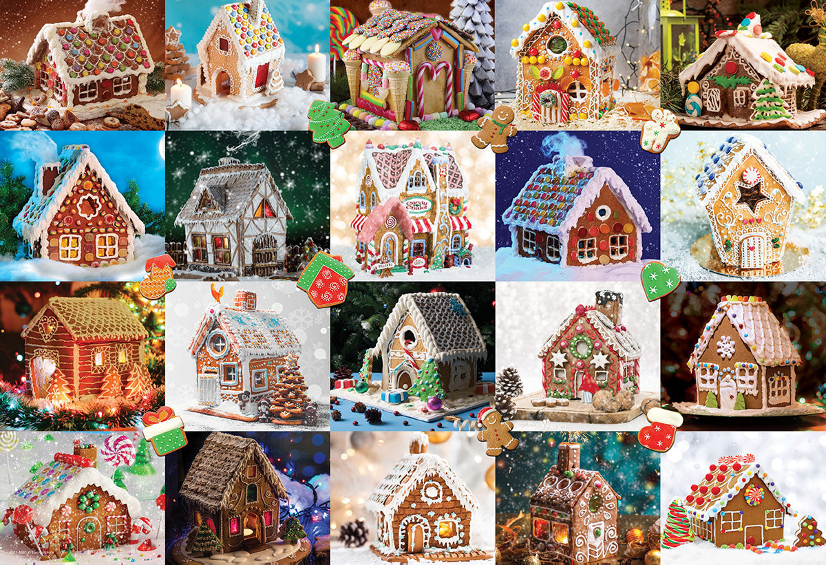 Gingerbread House Tin - 550pc