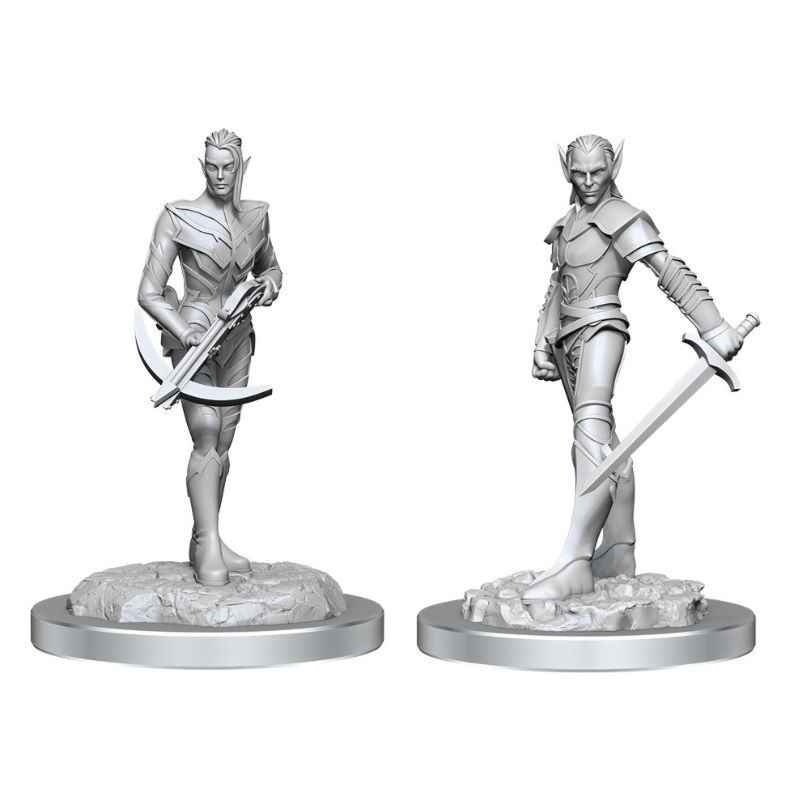 D&D Nolzur's Marvelous Miniatures: Wave 18: Drow Fighters