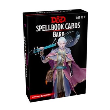 D&D Magic Spellbook Cards: Bard