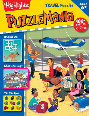 Highlights Puzzlemania Activity Books Travel Puzzles