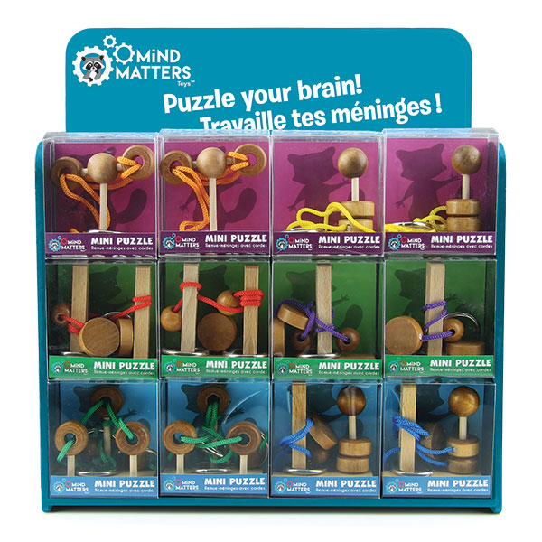 Mini Puzzle Wood & Rope