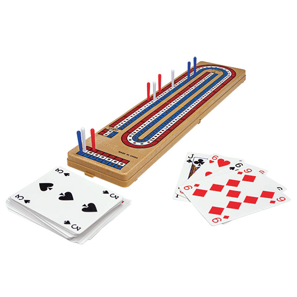 3 Lane Folding Cribbage Board