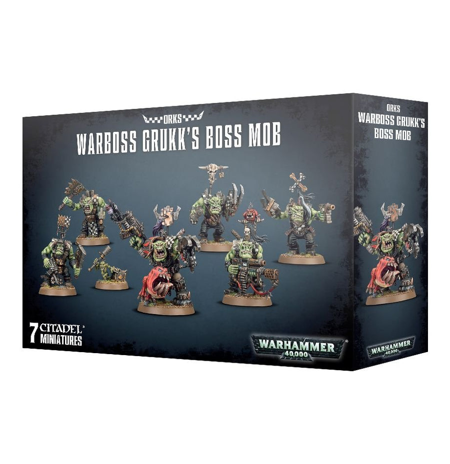 Ork Warboss Grukk's Boss Mob