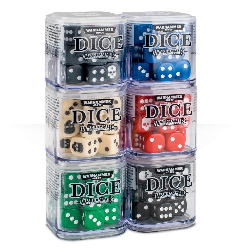 Citadel Warhammer 12mm Dice Set