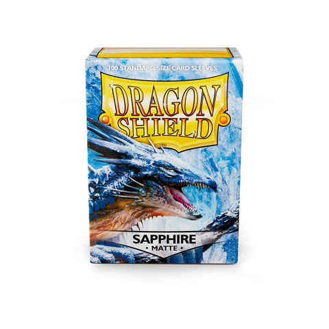 Dragon Shield Sapphire Matte- 100 count