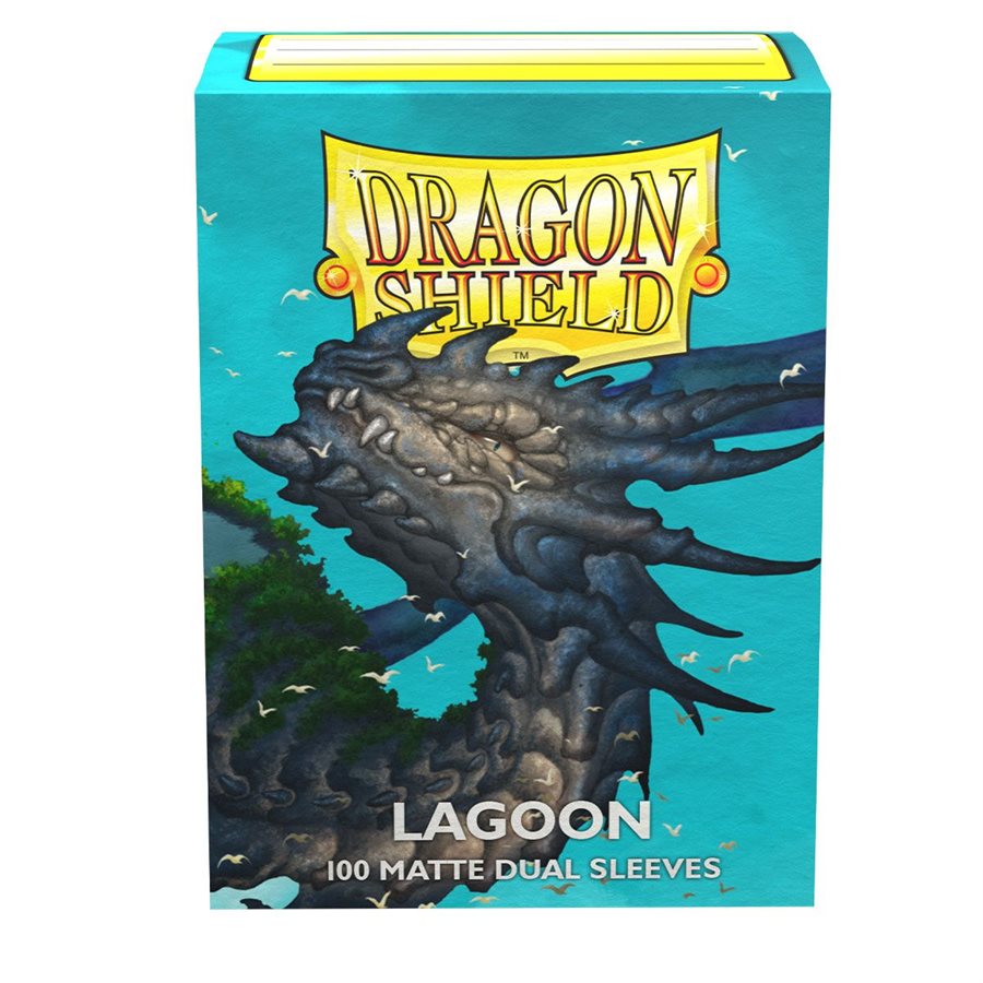 Sleeves: Dragon Shield Matte DUAL Lagoon (100) (Blue)