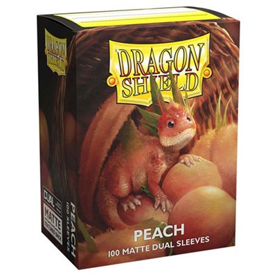 Sleeves: Dragon Shield Matte DUAL Peach (100)