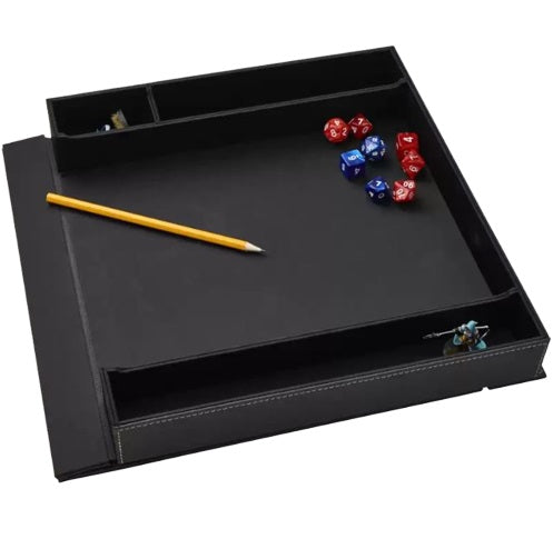 Dragon Shield RPG: Player Companion: Box & Dice Tray: Iron Grey