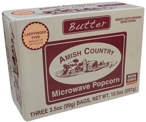 Amish Country Microwave Popcorn Butter 3.5oz