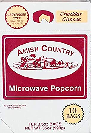 Amish Country Microwave Popcorn Cheddar Cheese 3.5oz