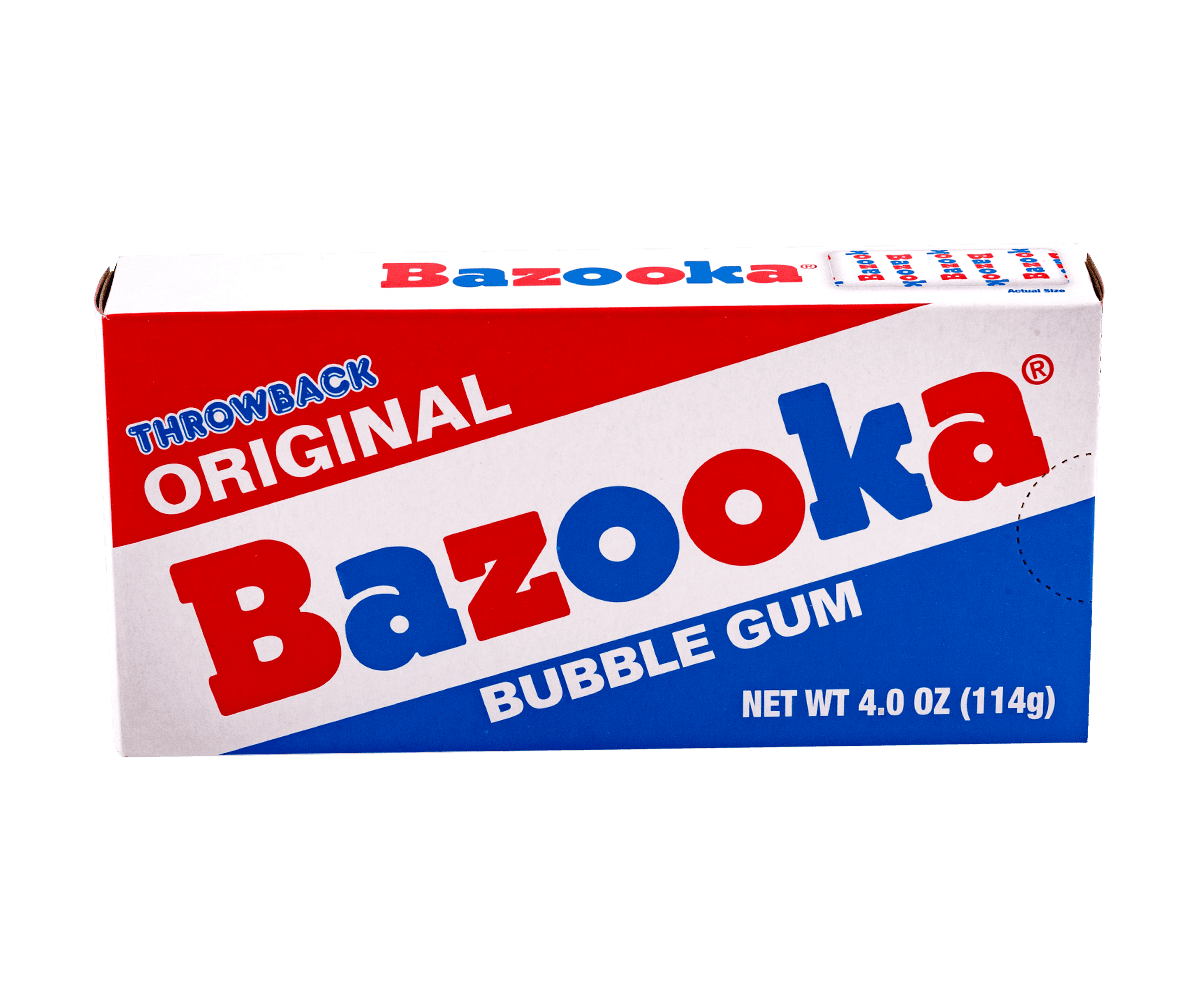 Original Bazooka Bubble Gum (114g big box)