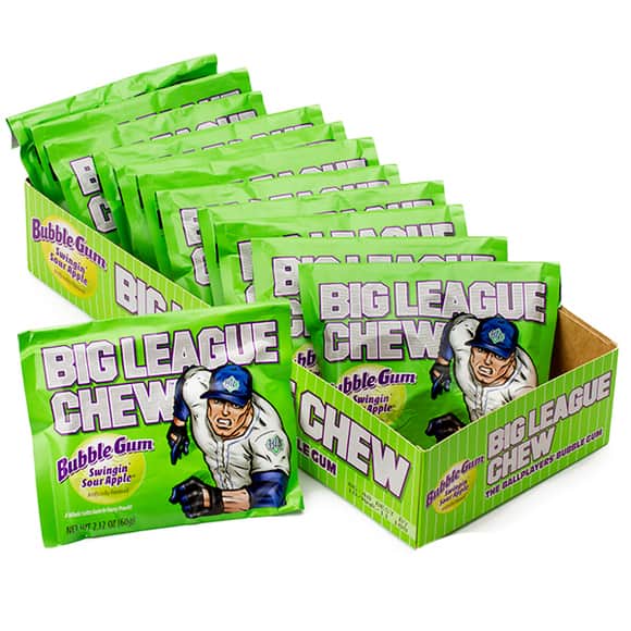 Big League Chew Swingin' Sour Apple