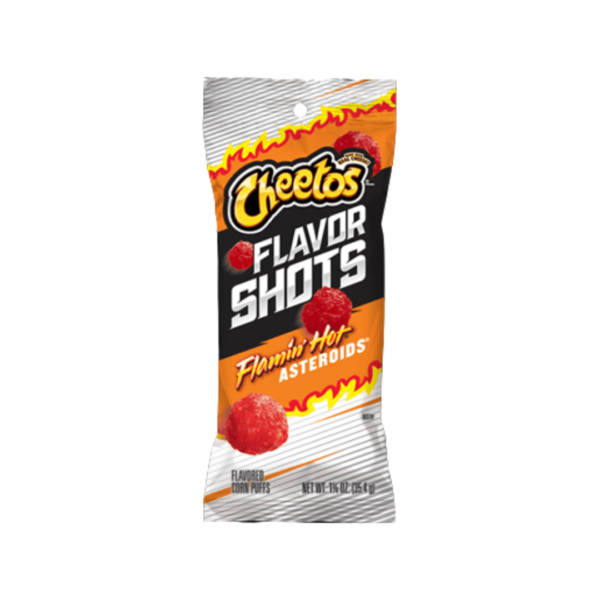 Cheetos Flavour Shots Flamin’ Hot Asteroids