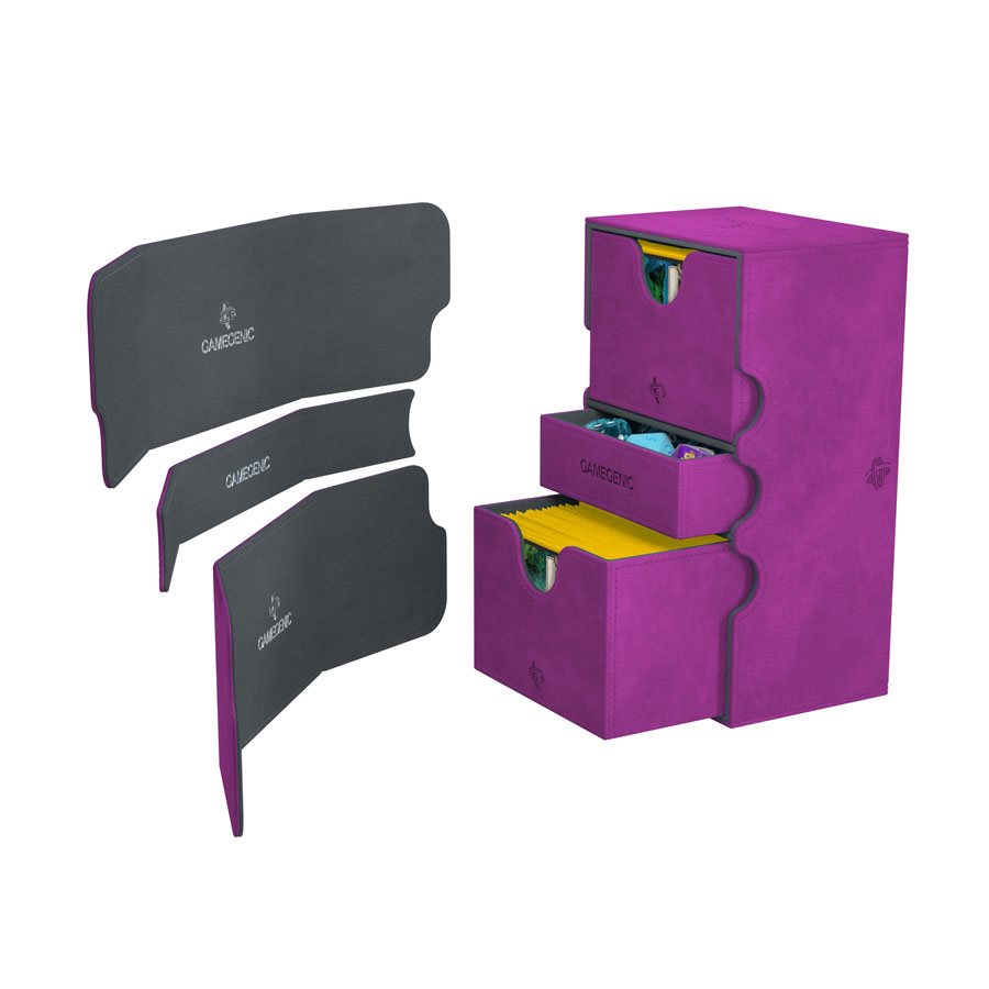 Deck Box: Stronghold Convertible Purple (200ct)