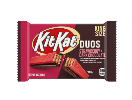 Kit Kat Duo Dark Chocolate Strawberry King Size