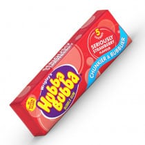 Hubba Bubba Seriously Strawberry Bubblegum British