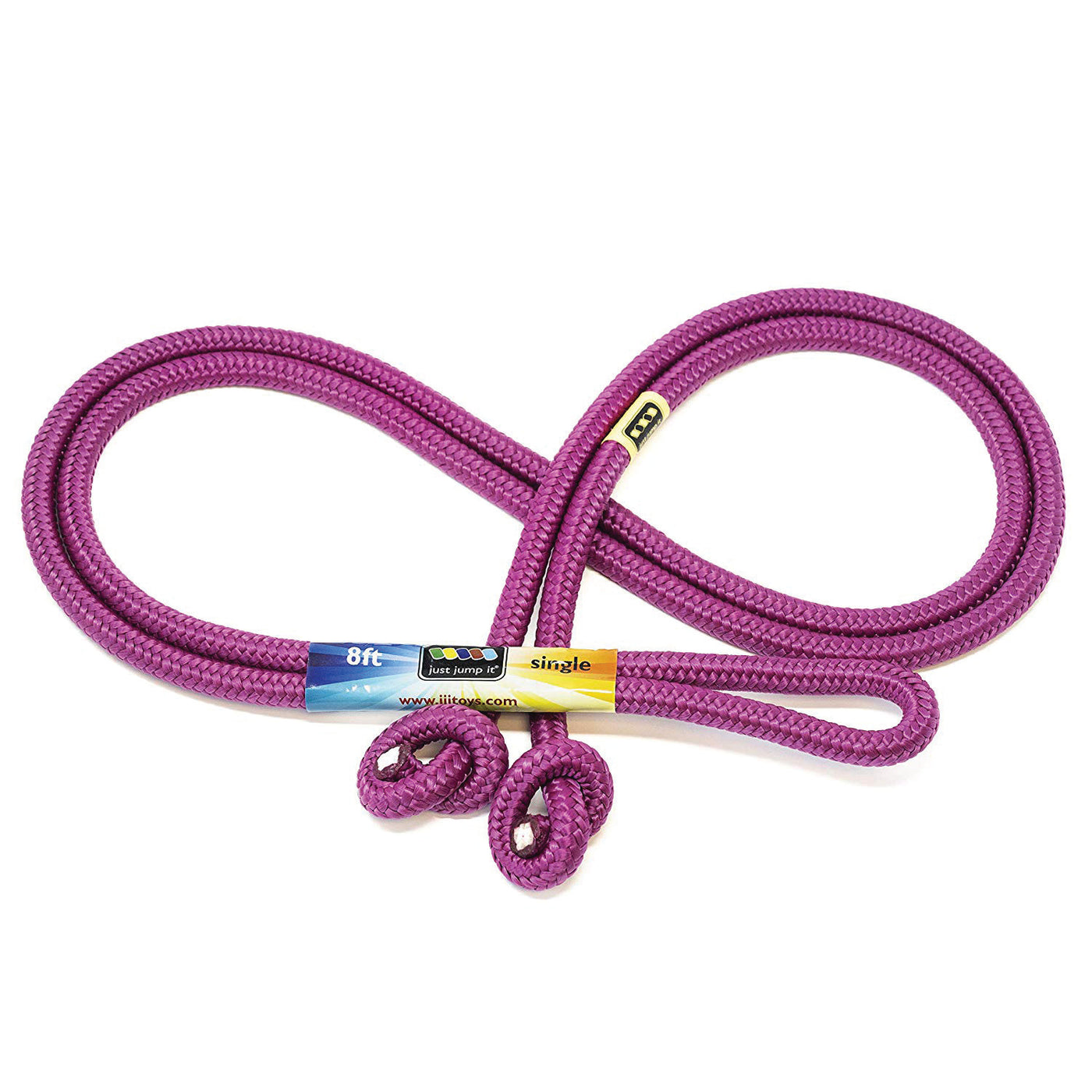 8' Confetti Jump Rope - Raspberry