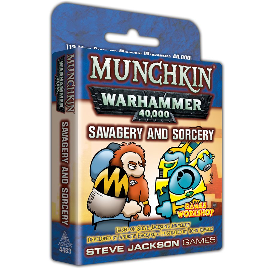 Munchkin: Warhammer 40K Savagery and Sorcery *EXPANSION*