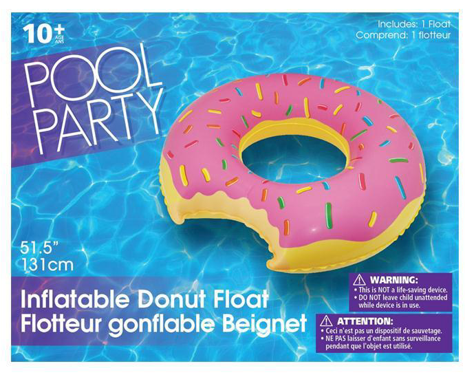 Inflatable Donut Float