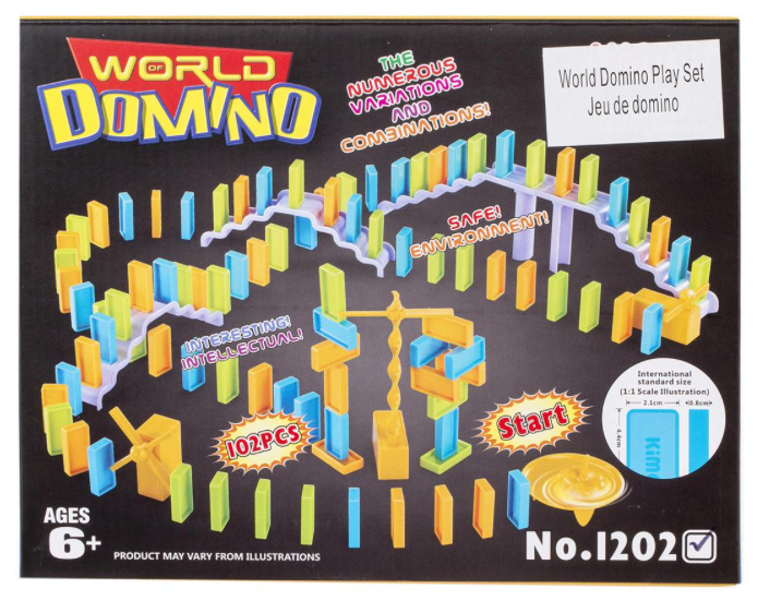 World Domino Playset