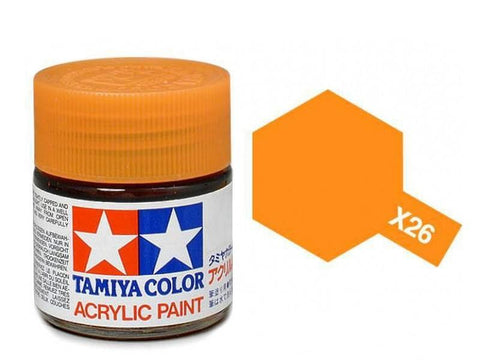 X-26 Clear Orange Acrylic Gloss Mini