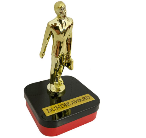 The Office Dundie Award With Candy