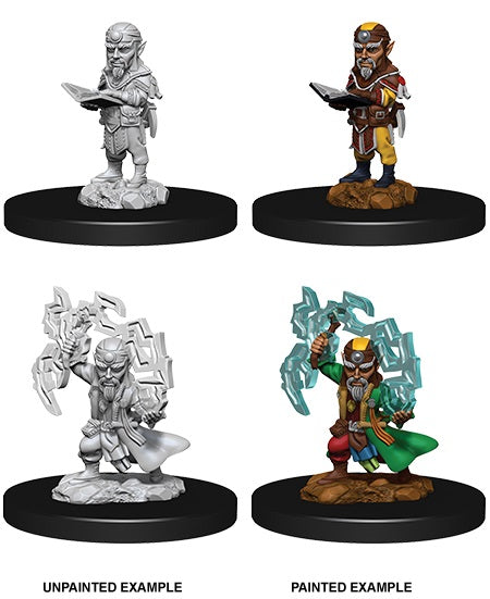 Pathfinder Deep Cuts Unpainted Miniatures: Wave 9: Gnome Male Sorcerer